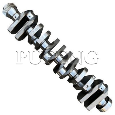 Doosan wheel loader spare parts DL200 DL250 DX180 replacement forged steel DL06 crankshaft 65.021010069 51021017405