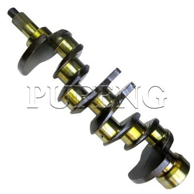 Isuzu diesel engine parts, CNC machined 4BB1 crankshaft ​5-12310-163-1-51 ​512310163151 5-12310-163-1 8-94443-662-0