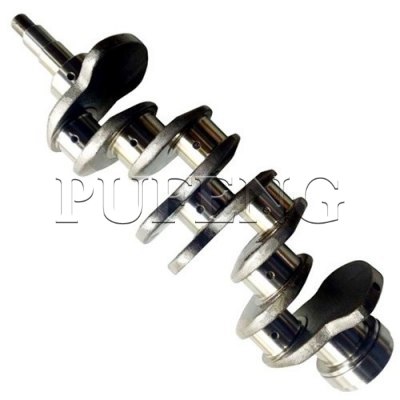 automobile crankshaft supplier for Mitsubishi Rosa Bus, high hardness and wear resistance crankshaft 4DR5 4DR7