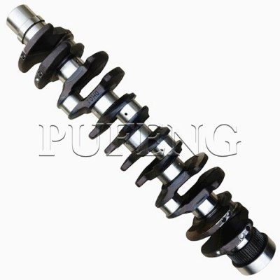 Forged steel crankshaft D7D 20412323 20909235 4256818 for Volvo excavator EC290B EC240B E240BLC