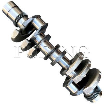 Deutz V8 engine BF8M1015 crankshaft 02931526 forging steel with gear